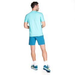 Мужское теннисное поло Mizuno Shadow Graphic T-Shirt Men - Turquoise