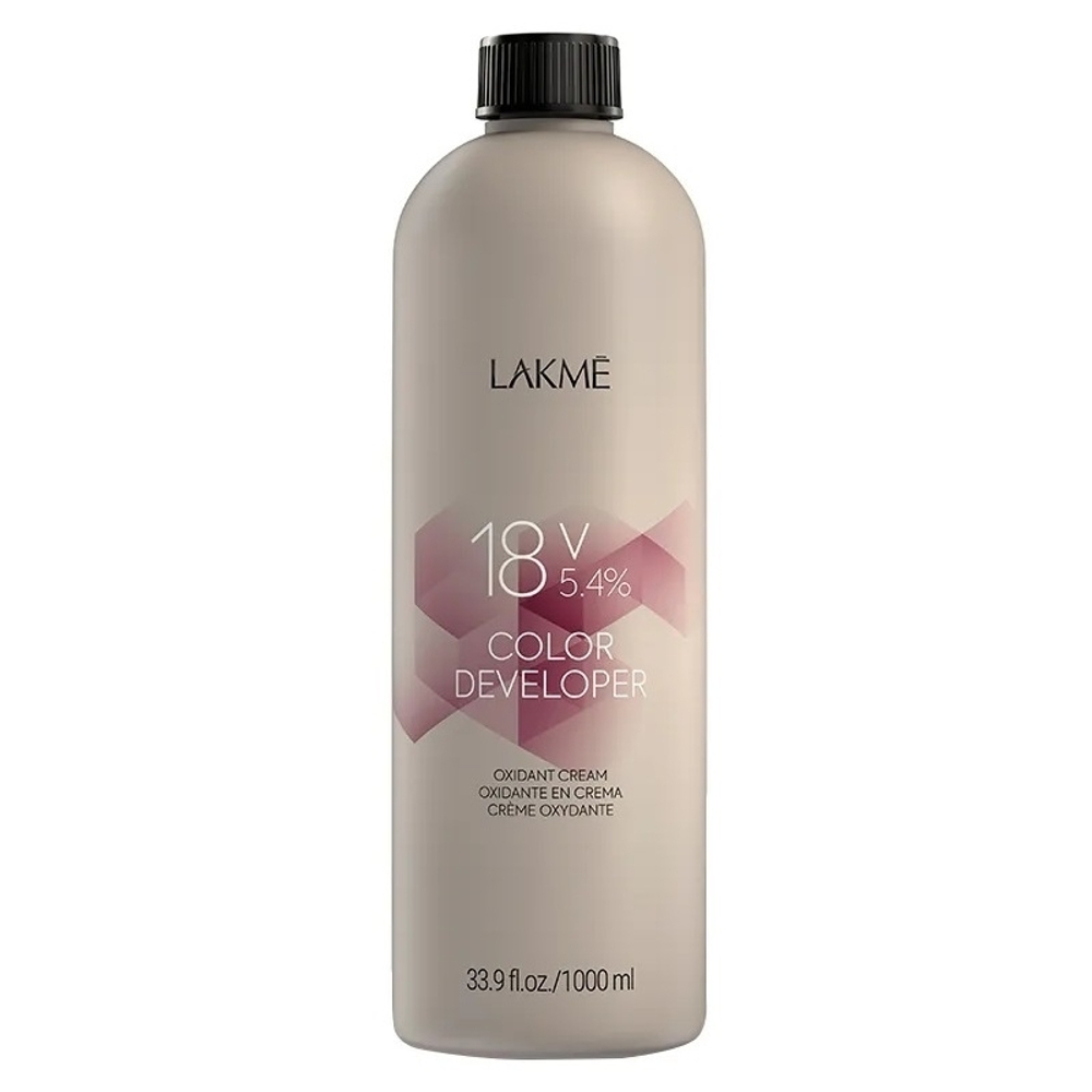LAKME Окислитель Color Developer универсальный 5.4%, 1000 мл