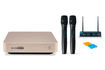Комплект караоке на базе Evobox Gold с микрофоном Evolution SE-200D