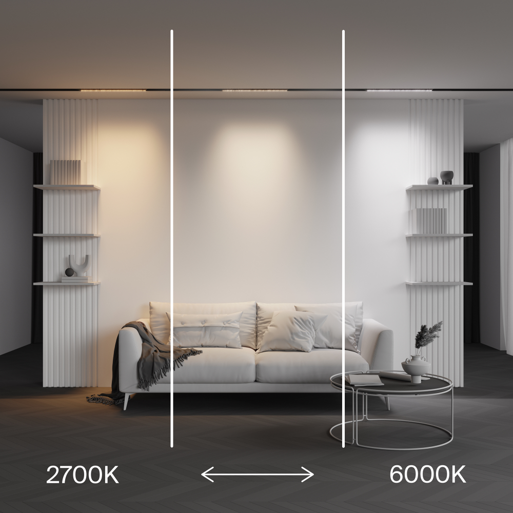 Трековый светодиодный светильник Maytoni Exility X Points TR241-4-12WTW-DSZ-B