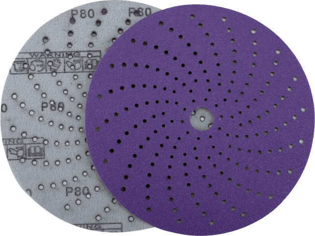 Круг абразивный c мультипылеотводом Purple, P400, PROBOS Forming CERAMIC FILM Hookit CF775, 125 мм