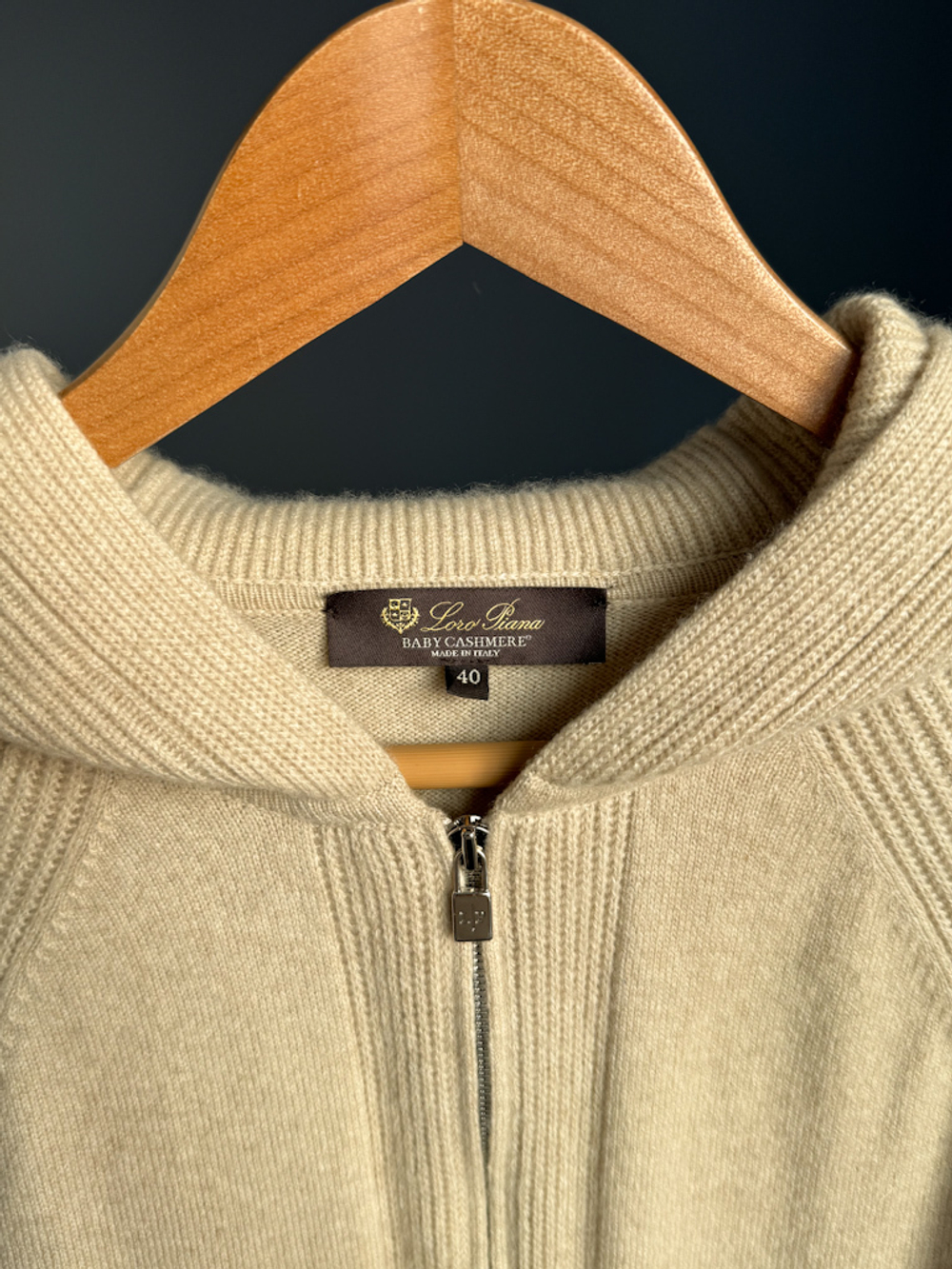 Кашемировый кардиган с капюшоном Loro Piana, XS