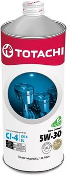Eco Diesel 5W-30 TOTACHI масло дизельное моторное полусинтетическое (1 Литр)