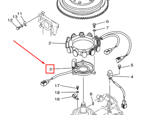 6H0-85580-01-00 COIL, PULSE