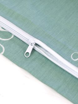 Наволочка комплект 2шт "КОТИКИ (мята)" 70х70 см Сказка сатин