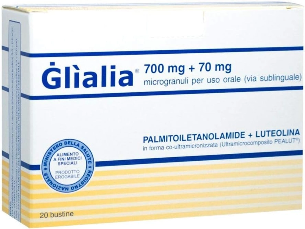 Глиалия, Glialia, 700mg+70mg, 10 ml 20 sachets.