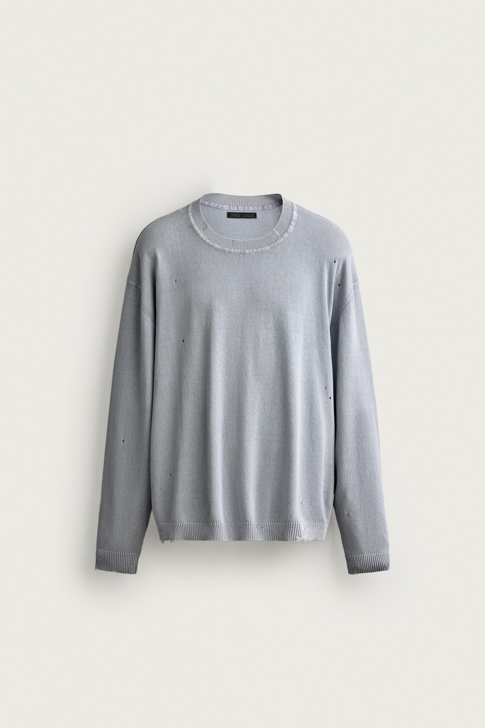 ЛЕГКИЙ СВИТЕР С РАЗРЕЗАМИ — ZARA