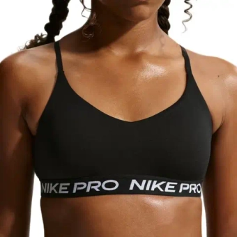 Топ для девочки теннисный Nike Girls Pro Indy - black