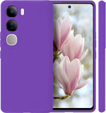 Мягкий Soft Touch чехол из силикона для VIVO V40 LITE 4G/5G с бархатной подкладкой