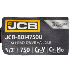 Вороток шарнирный 750мм, 1/2'' JCB-8014750U