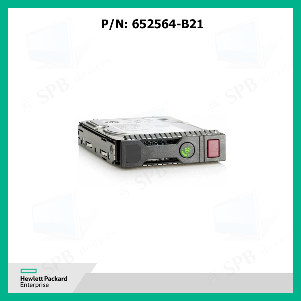 Жесткий диск HP 300GB 6G SAS 10K rpm SFF 652564-B21, 653955-001, 641552-001