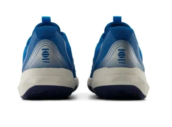 Мужские кроссовки теннисные New Balance FuelCell 796v5 M7965TI Clay - north sea/silver metallic