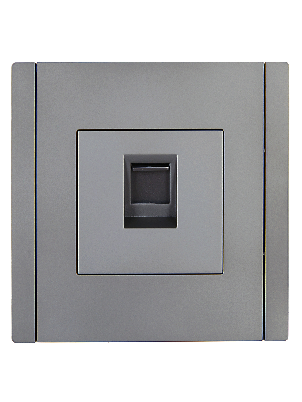 FORTE&PIANO Розетка компьютерная RJ45 кат.6 FP531 сталь IEK