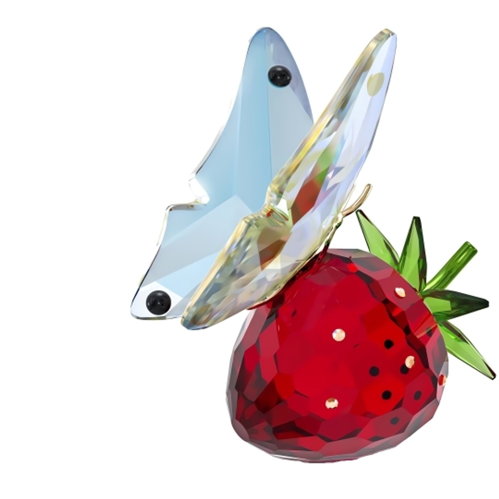 IDYLLIA:BUTTERFLY AND STRAWBERRY