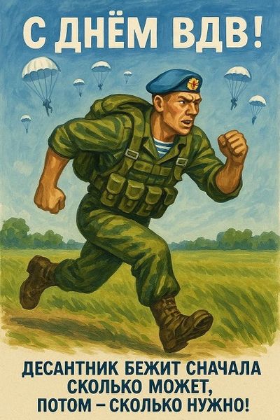 Ко Дню ВДВ готовы!