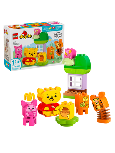 Конструктор Лего Дупло Винни Пух День рождения | LEGO DUPLO Winnie the Pooh’s 10457 — 22 детали (1,5+)