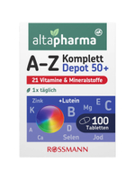 altapharma A-Z Depot комплекс 50+ витаминов и минералов, 140 г.