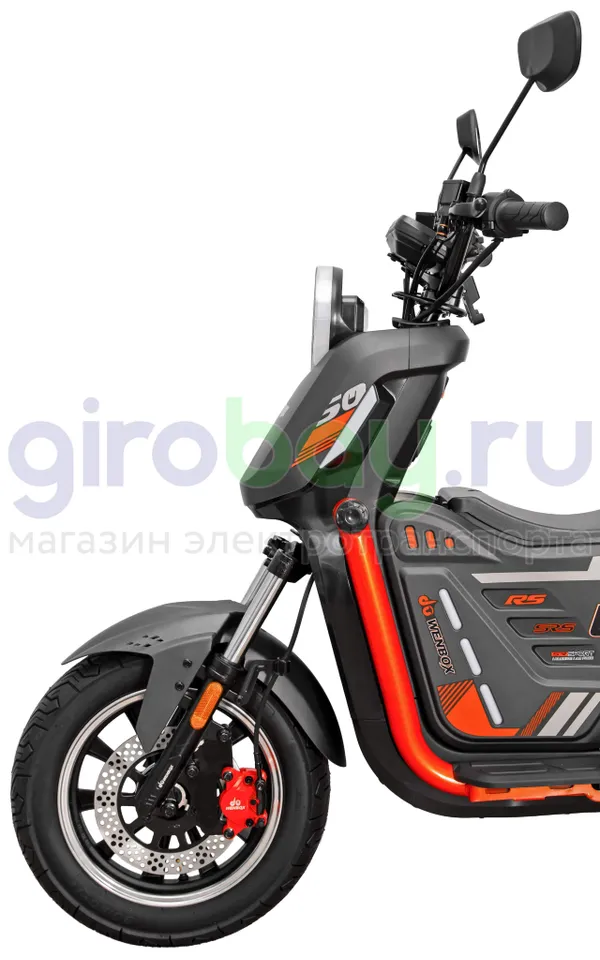 Электроскутер WENBOX U2 PRO 1500W (60V/45Ah) - Чёрный фото №9