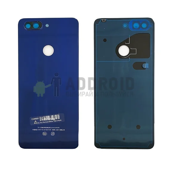 Задняя крышка для Lenovo K5 K350T Blue