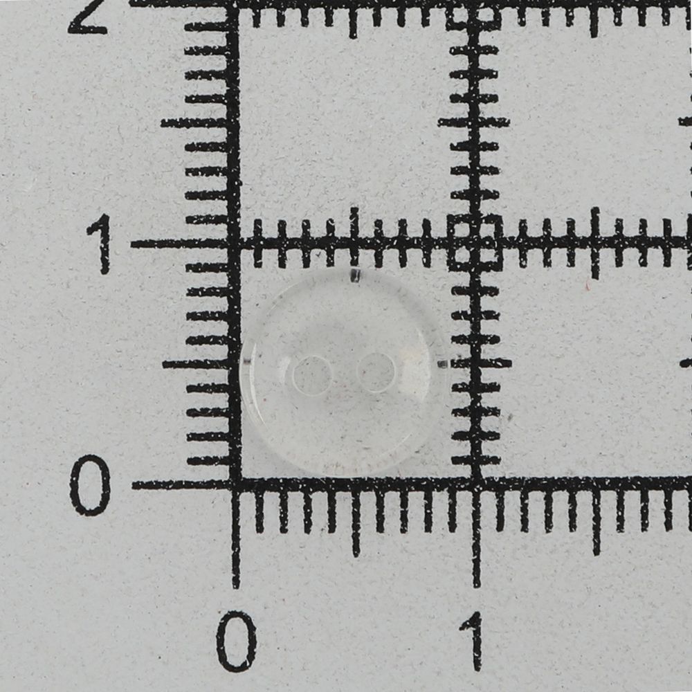 Пуговицы 2 прокола 14L=9 мм, (Clear (прозрачный)), NE74, 144 шт