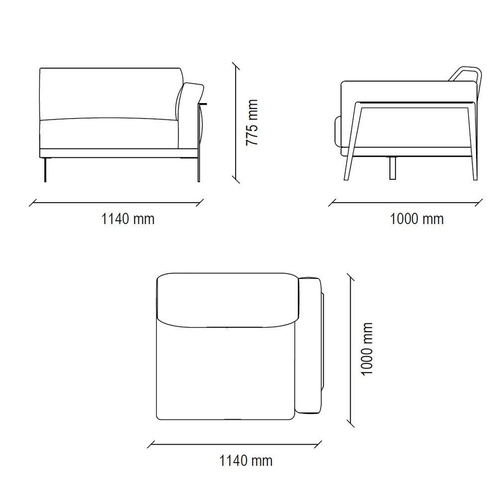1 местный левый (K1) ENZA HOME EMOTICON EH72157