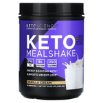 Keto Science, кетодиета, ванильный крем, 590,8 г (20,83 унции)