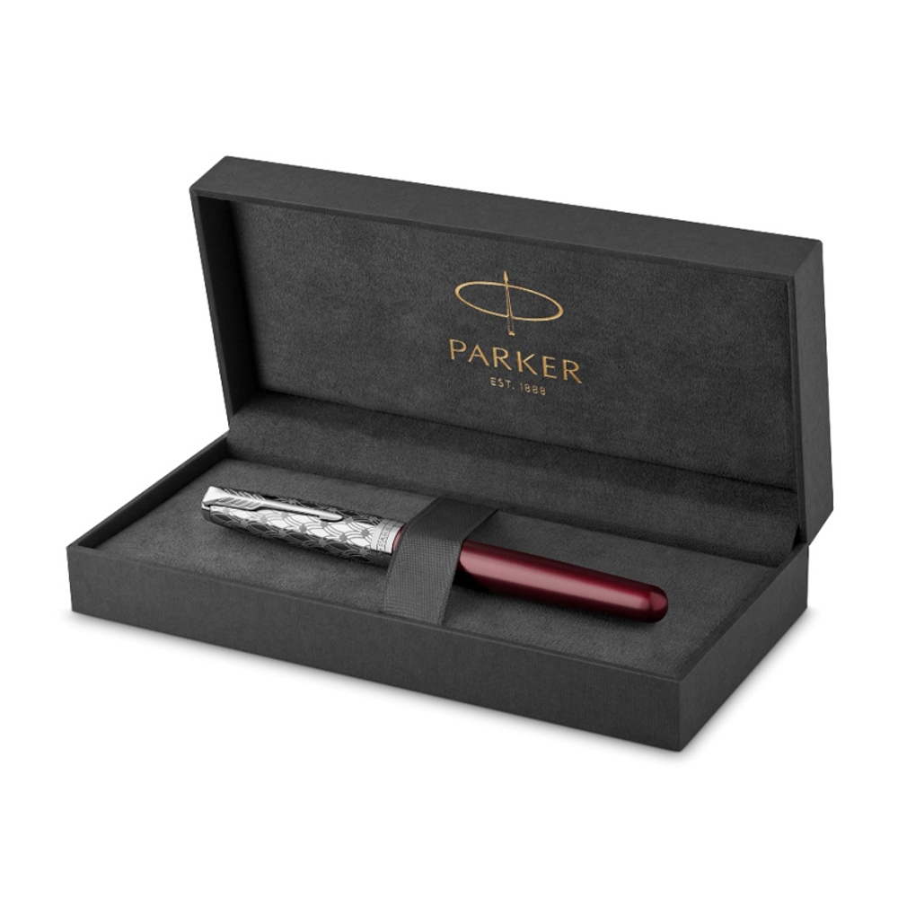 Перьевая ручка Parker Sonnet F + чехол из кожи