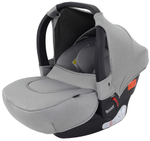 Детская коляска Riko Nano Thermo Ecco 3 в 1 с автокреслом Rant Cruise Grey 01 Black (черный)