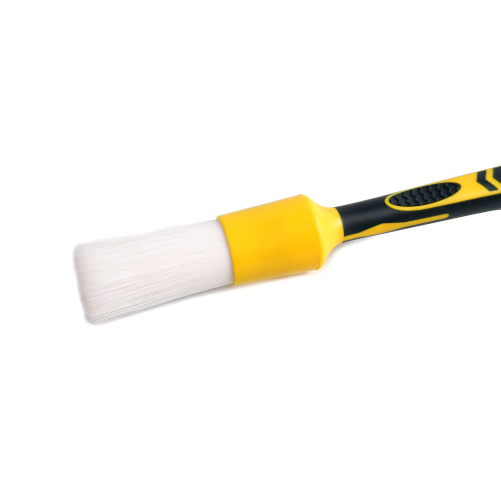 Lucullan Кисть белая  для детейлинга, искусственная щетина  Detailing Brush - White Classic №12