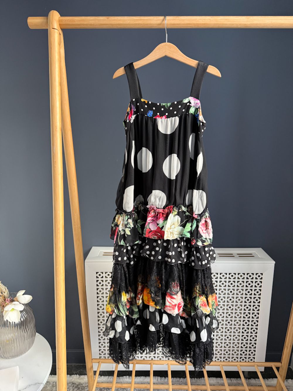 Платье Dolce & Gabbana из шёлка с вискозой, 128