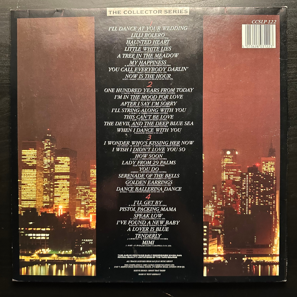 Frank Sinatra - The Frank Sinatra Collection 2LP (Германия 1985г.)