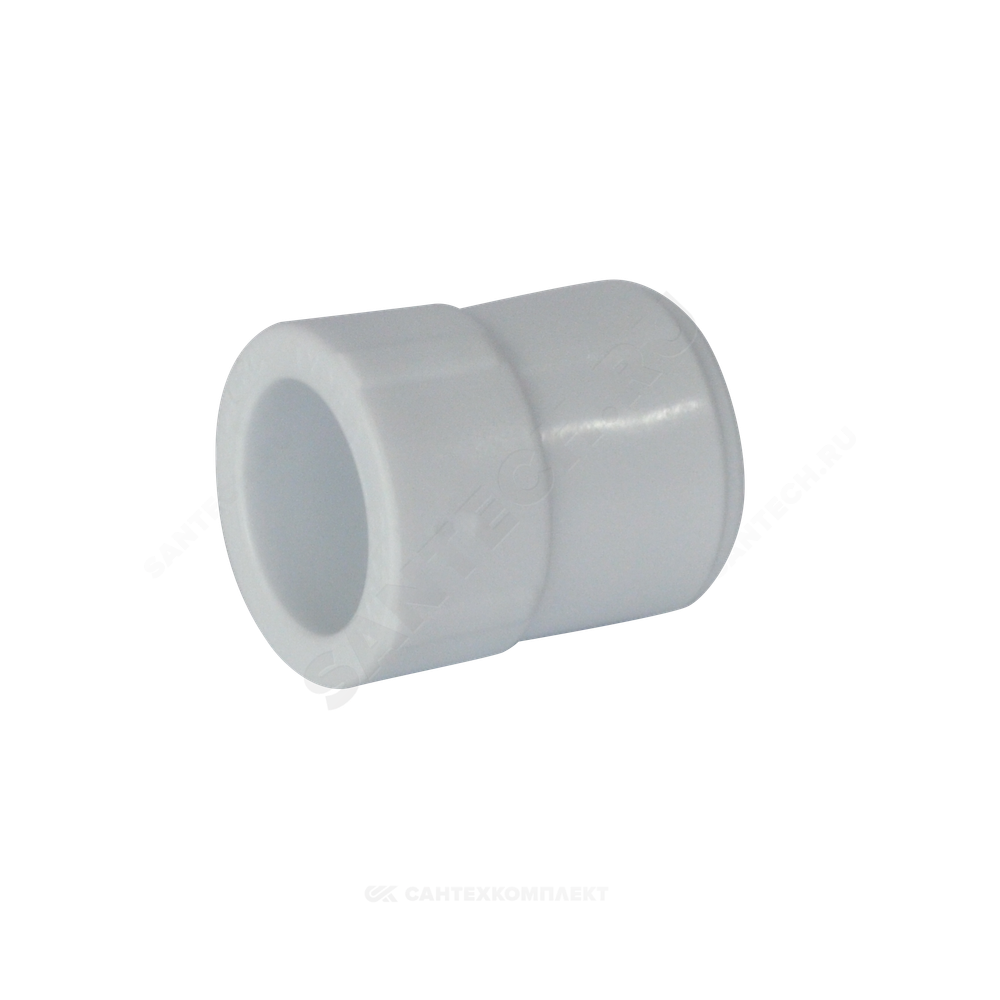 Муфта PP-R переходная белая Дн 40х25 внутр/наруж пайка PRO VALFEX 10004025-PRO