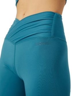 Женские теннисные шорты Bj_rn Borg Studio Cross Shorts - mallard blue