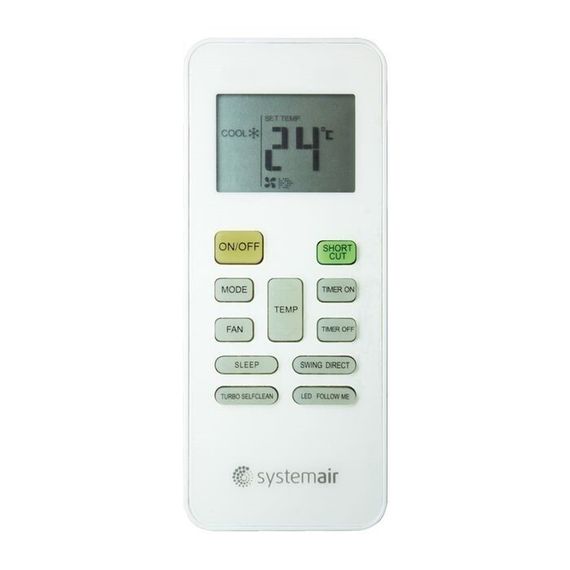 Кондиционер Systemair Sysplit Wall Smart 07 V4 HP Q — (2)