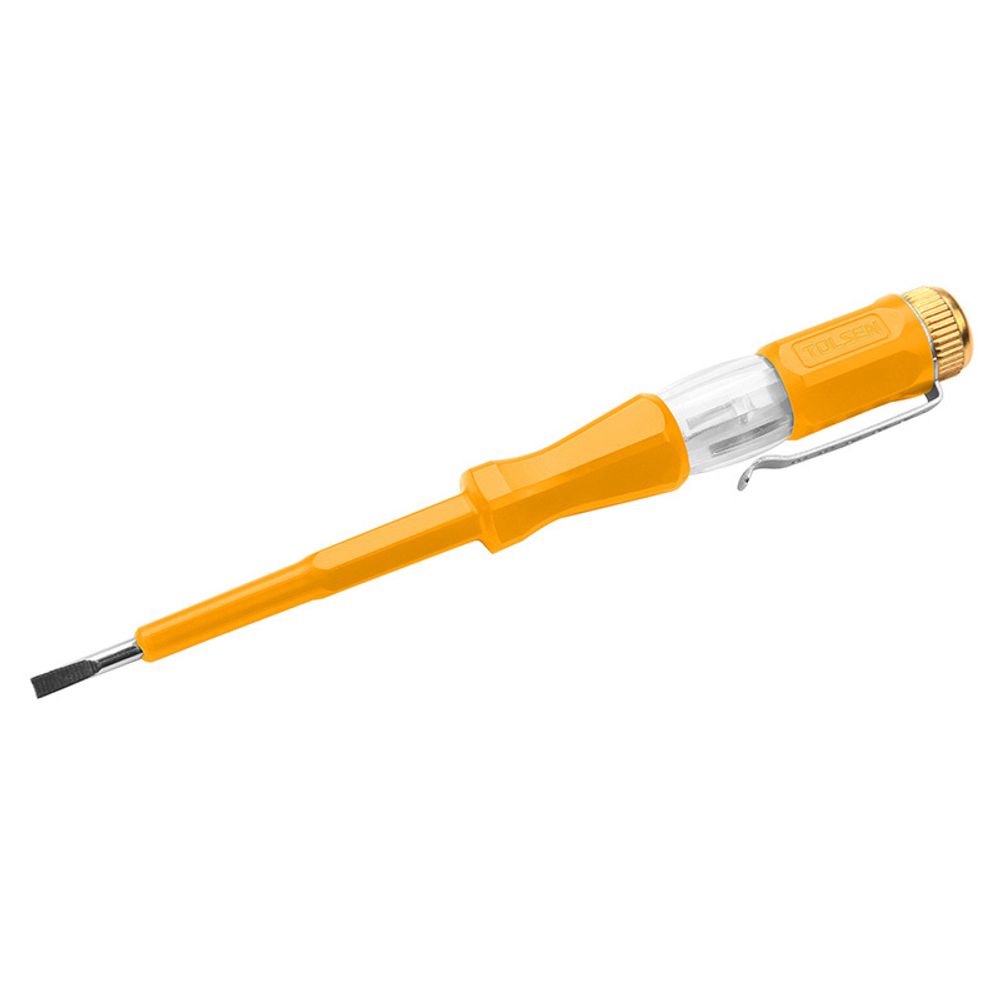TOLSEN (TT38114s) Тестер-отвертка для проверки напряжения, 100-500 В TOLSEN (TT38114s) Тестер-отвертка для проверки напряжения, 100-500 В