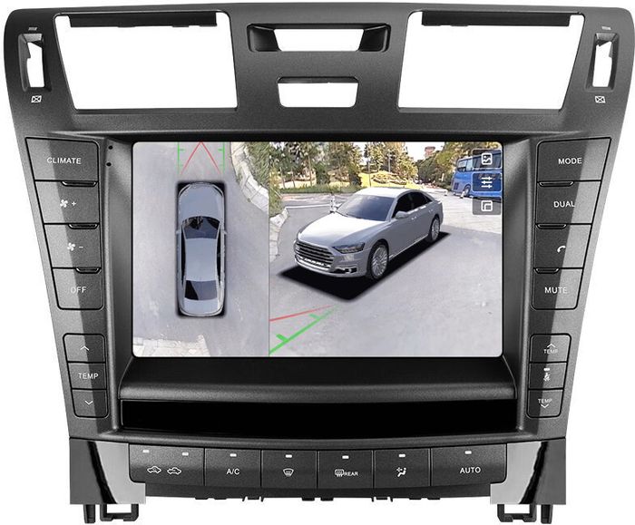Магнитола для Lexus LS460 LS600H XF40 2006-2009 (тип A) - Teyes CC3-2K-360 монитор 9.5" 2K QLED на Android 10, Быстрая, CarPlay, 4G SIM-слот, 4 камеры в комплекте