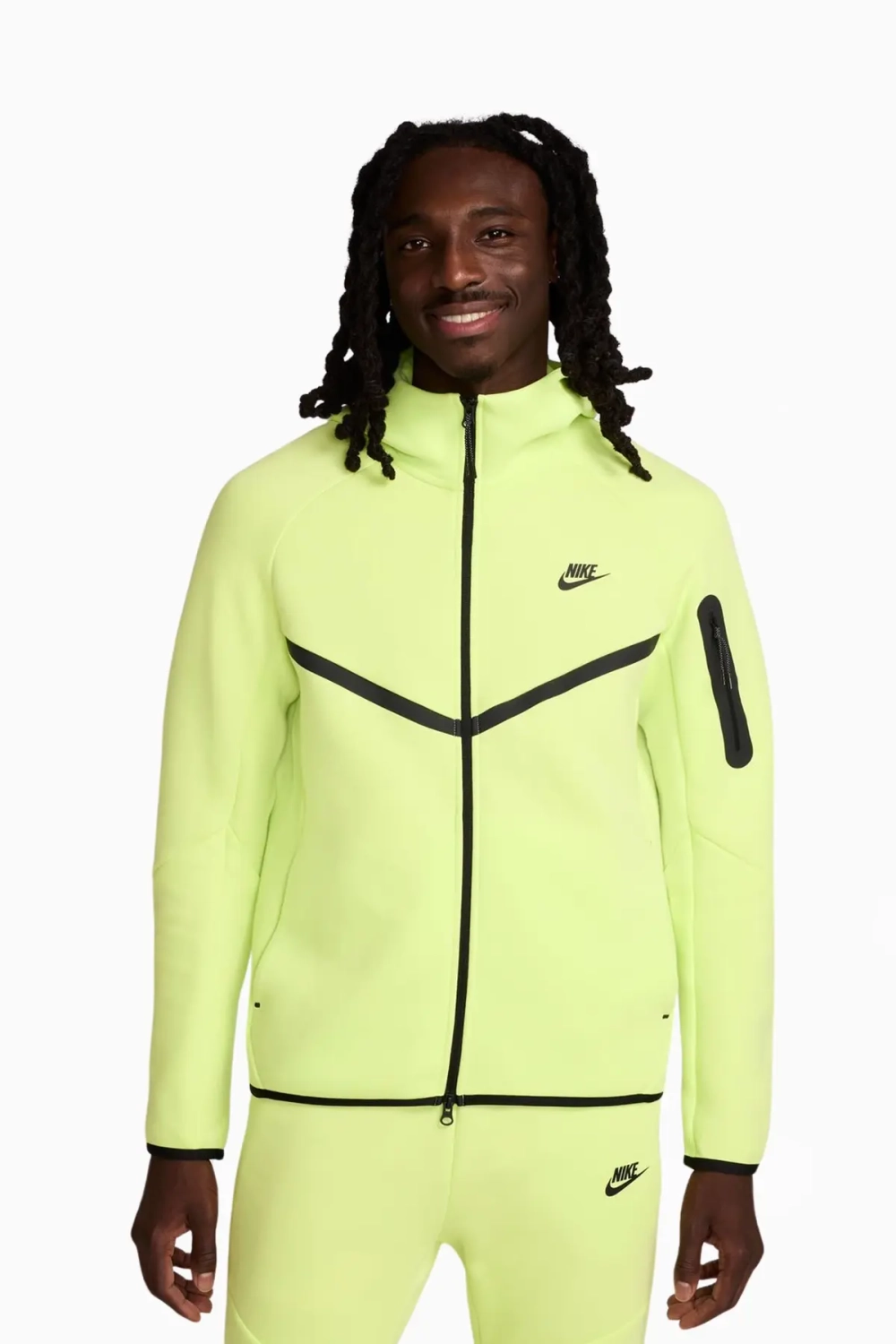 Кофта Nike Sportswear Tech Fleece Windrunner - желтый