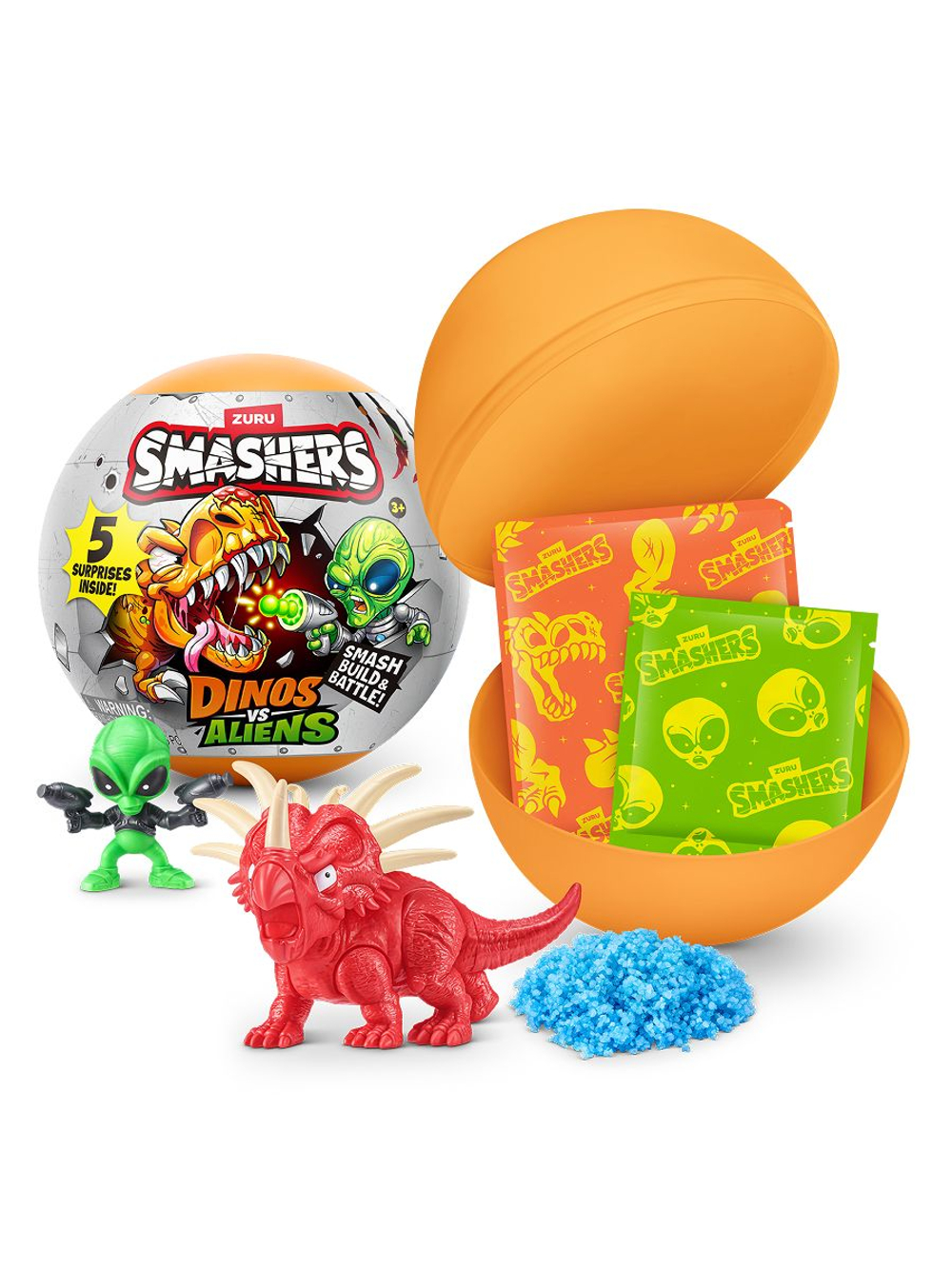 Фигурка Smashers Dino vs Alients Динозавры против Пришельцев