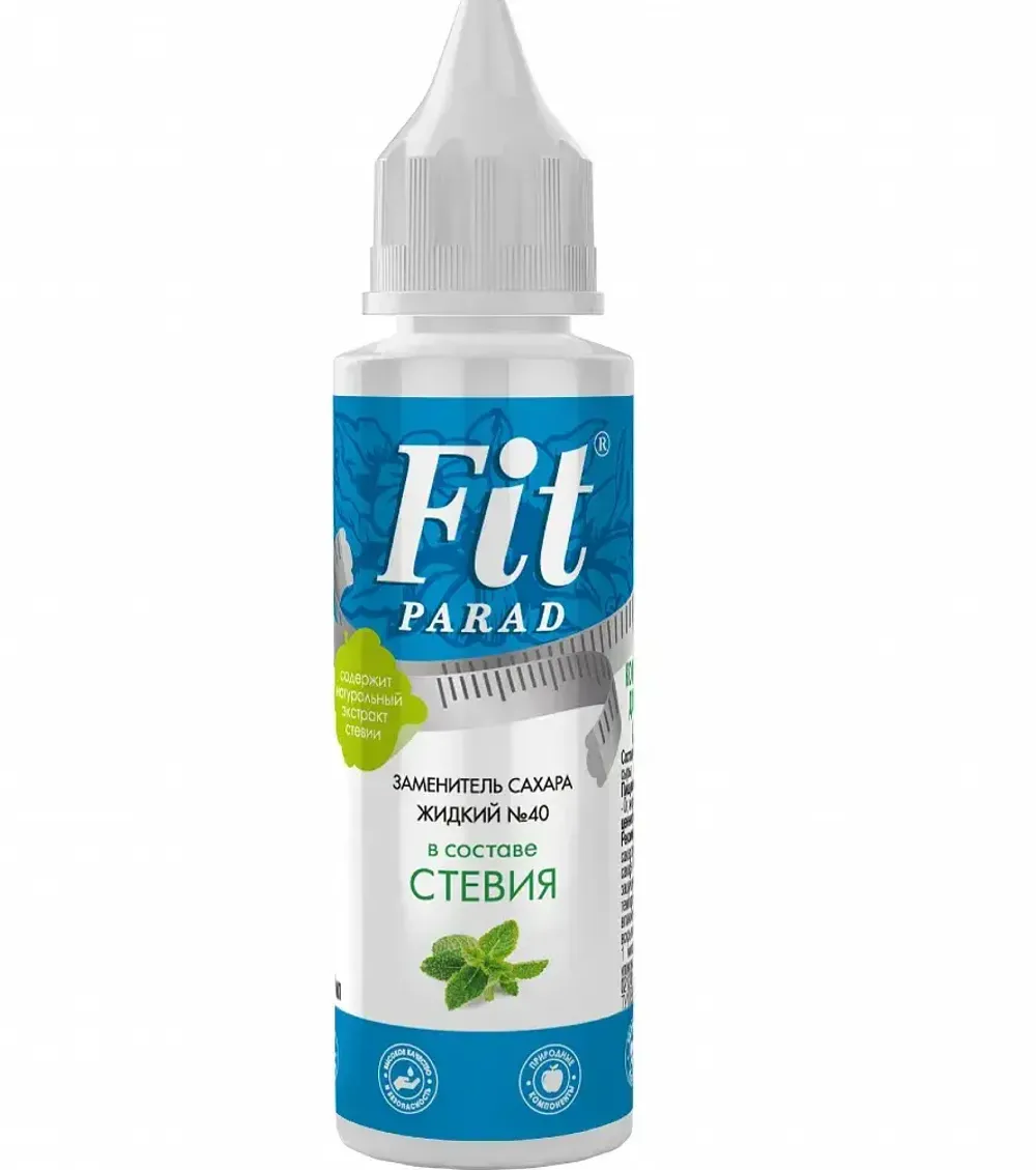 Заменитель сахара FitParad стевия Жидкий №40 30мл