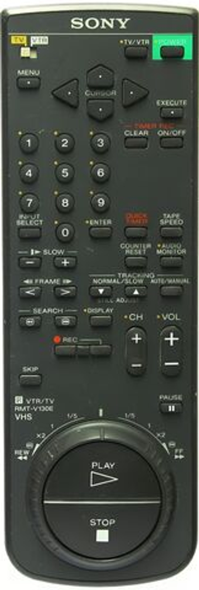 Пульт ДУ для SONY RMT-V130E ORIGINAL TV/VCR