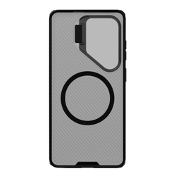 Чехол прозрачный тонированный с MagSafe на Samsung Galaxy S26 Ultra, серия CamShield Prop Magnetic (версия с прозрачной крышкой объектива) от Nillkin