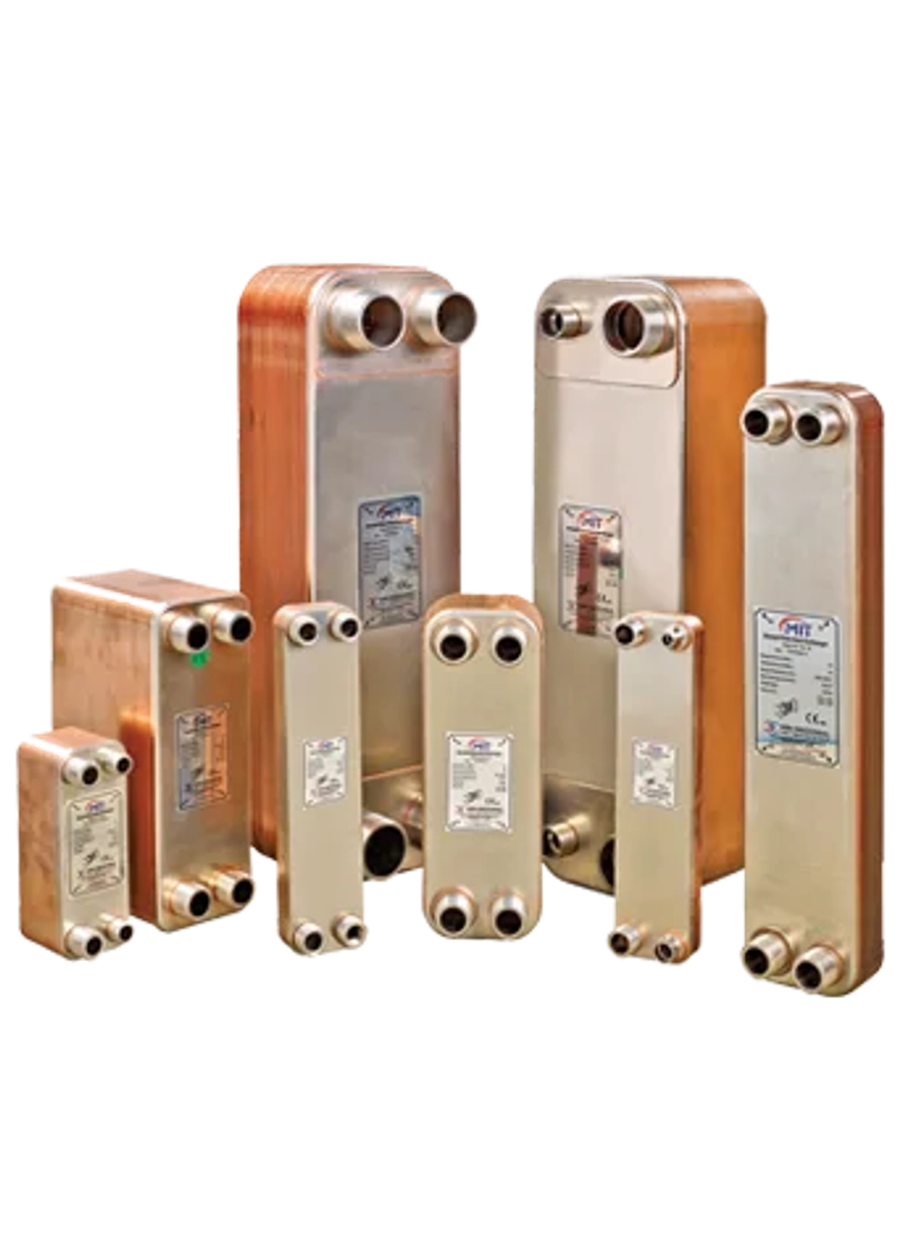Пластинчатый паяный теплообменник MIT MB-02-14 (30 bar)