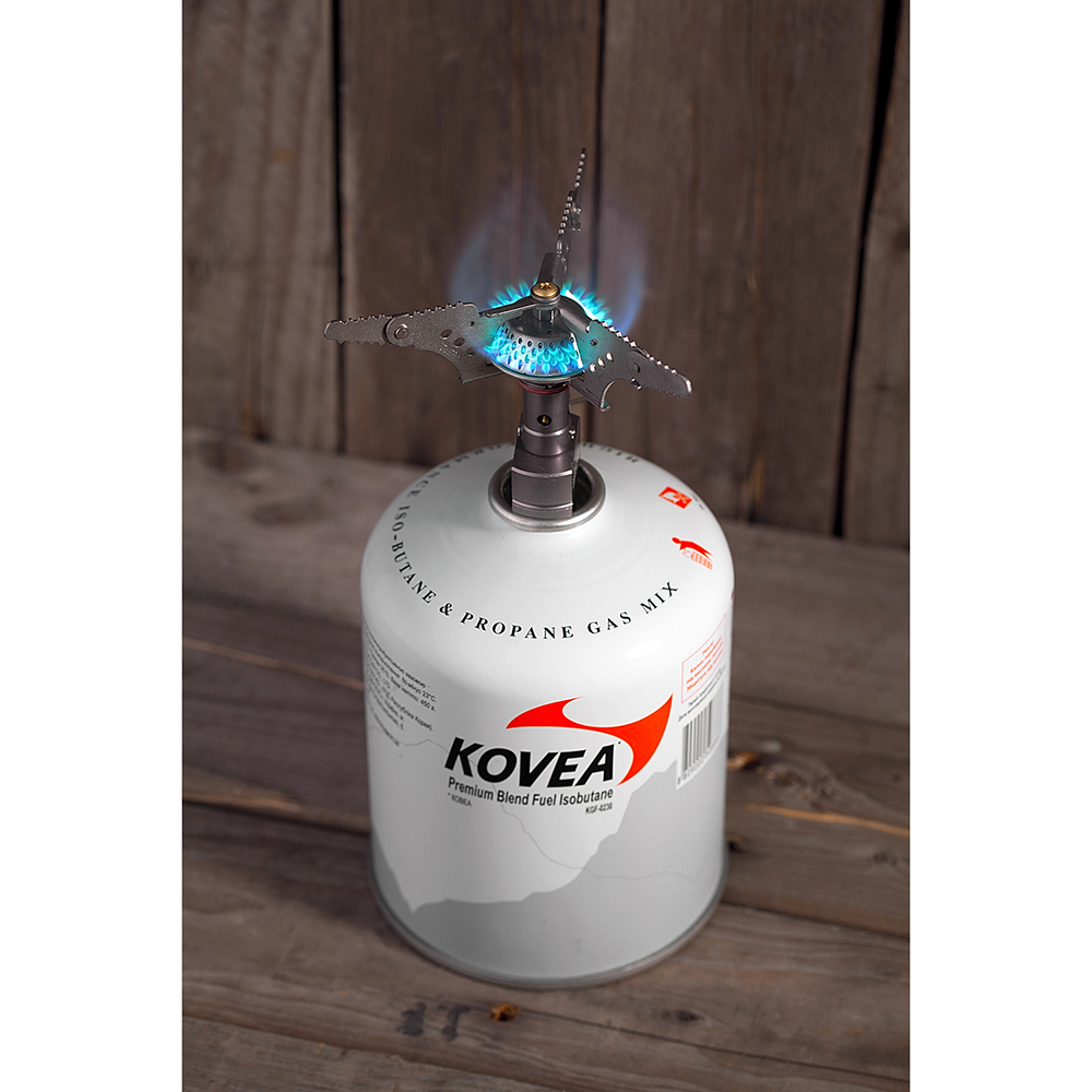 Горелка газовая компактная (титан) Kovea Supalite Titanium Stove KB-0707