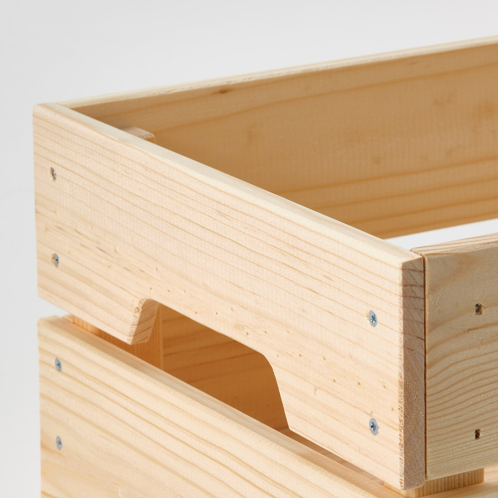 IKEA KNAGGLIG  (ИКЕА КНАГГЛИГ)  -  Ящик - сосна 23х31х15 см