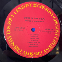Винтажная виниловая пластинка LP Bruce Springsteen Born in The USA (Japan 1984) (Obi) No Surrender