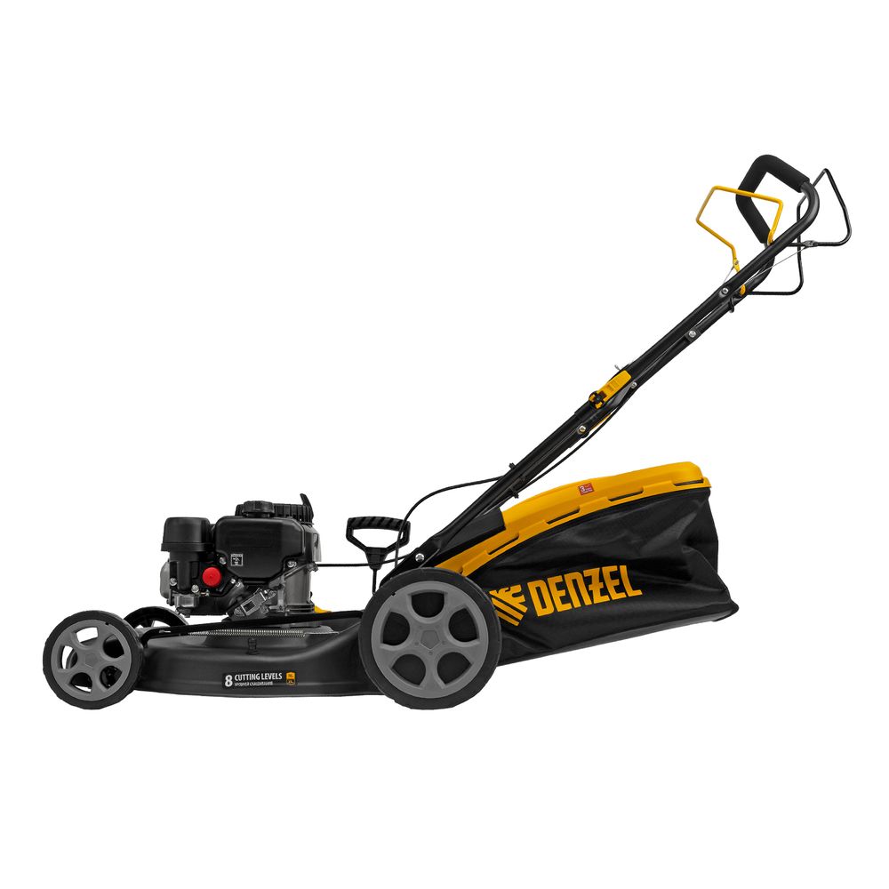 Газонокосилка бензиновая Denzel GLR-510SP-ZS, 171 см³, ширина 51 см, привод, травосборник 65 л