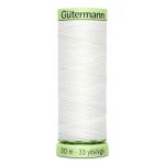 Нитки отделочные Gutermann Top Stitch 30 (30 метров), 5 кат. | _800 белый (Arta 001)