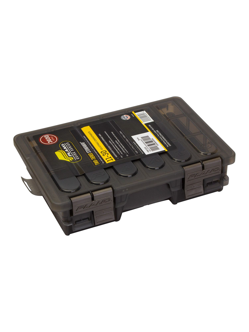 Коробка для приманок двухуровневая Plano Guide Series Two-Tiered Stowaway 460000 Medium Smoke, 11-30 отсеков (1561233)