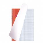 Тетрадь А4, 120 л., BRAUBERG гребень, клетка, обложка картон, "Vision", 404070, 4шт
