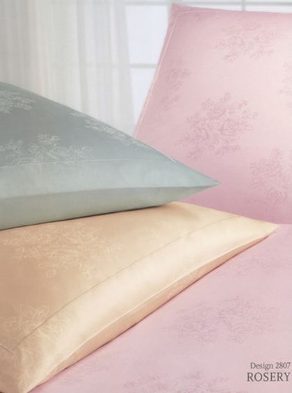 Наволочка 70x70 Elegante Rosery зеленая